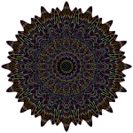 Mandala geometric shape texture