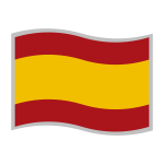 Waving flag of Spain