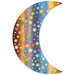 Crescent Moon glossy texture