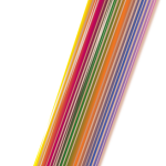 Rainbow brush