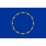 Flag of Fortress Europe, Eurpean Union EU