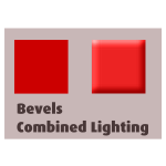 Bevels Combined Lighting