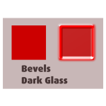 Bevels Dark Glass 