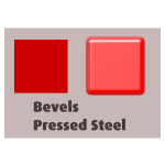 Bevels Pressed Steel