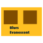 Blurs Evanescent