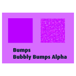 Bumps Bubbly Bumps Alpha