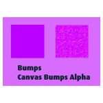 Bumps Canvas Bumps Alpha