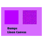 Bumps Linen Canvas