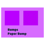 Bumps Paper Bump