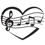 Music clip art concept