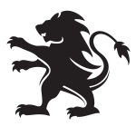 Lion outline silhouette