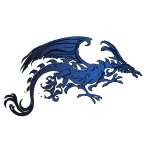 Hydra dragon vector silhouette | Free SVG