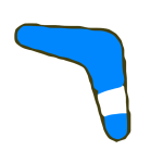 Blue Boomerang