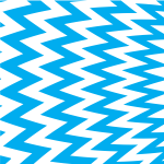 Blue zigzag pattern