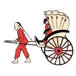 Chinese rickshaw