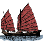 Chinese Junk - Colour