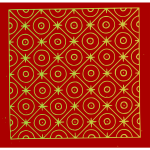 Abstract Red Pattern