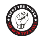 Fight the power sticker