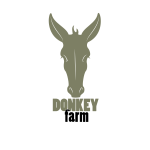 Donkey head logotype concept