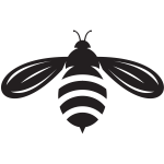 Bee silhouette-1583352703