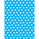 Polka pattern blue background