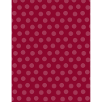 Polka pattern crimson red background