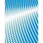 Blue halftone pattern background