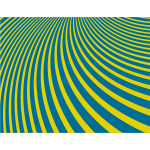 Curved stripes pattern