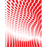 Red halftone pattern