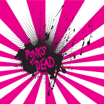 Punk is not dead background graphics