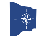 Nato waving flag