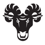 Goat head silhouette