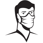 Man wearing face mask