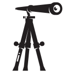 Telescope silhouette (#2)