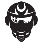 Robotic head silhouette