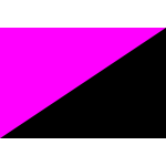 Gender Fluid Anarchist Flag | Free SVG