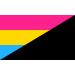 Pansexual Anarchist Flag