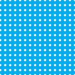 Dotted pattern on blue background