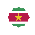 Suriname flag symbol