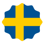 Swedish flag symbol