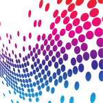 Dotted pattern bursting dots