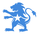 Somalia flag heraldic lion