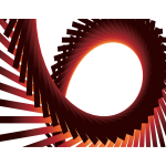 Abstract graphics swirl