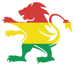 Bolivian flag heraldic lion