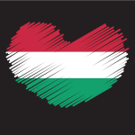 Hungary heart symbol