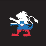 Slovenia flag lion emblem