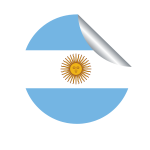 Argentina flag sitcker
