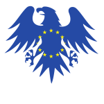 European Union flag heraldic eagle symbol