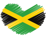 Jamaican flag patriotic symbol