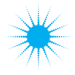 Blue dotted shape symbol clip art
